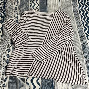 Long sleeve stripped shirt